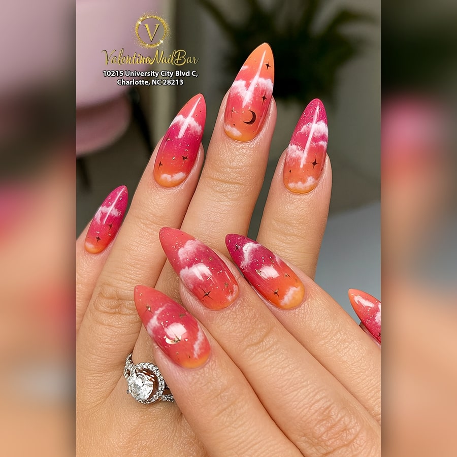 Nail design by Valentino Nail Bar